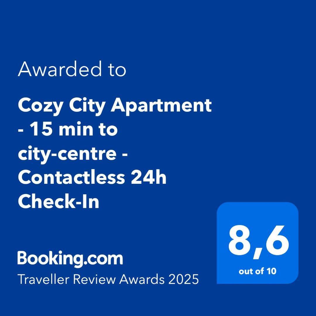 Cozy City Apartment - 15 Min To City-Centre - Contactless 24H Check-In Viena Exterior foto